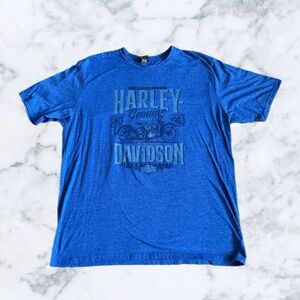 Harley-Davidson Blue Men's T-Shirt